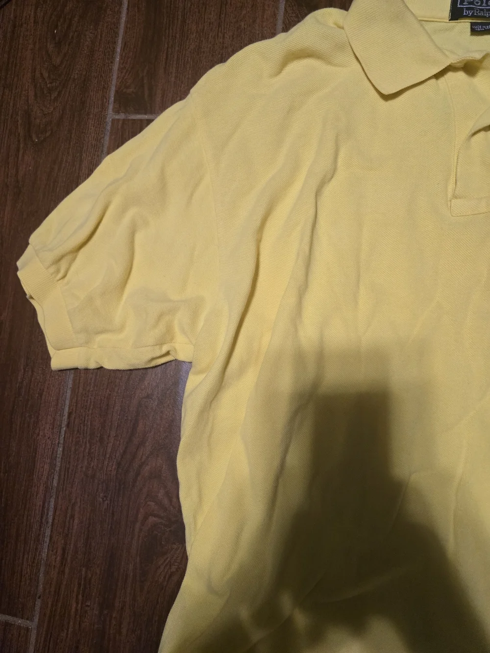 Polo by Ralph Lauren Yellow Men’s Classic Pique Polo Shirt